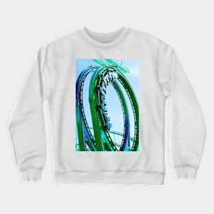 Roller Coaster Crewneck Sweatshirt